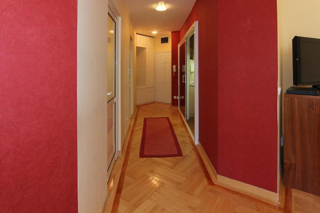 Central Apartments Belgrad Rum bild