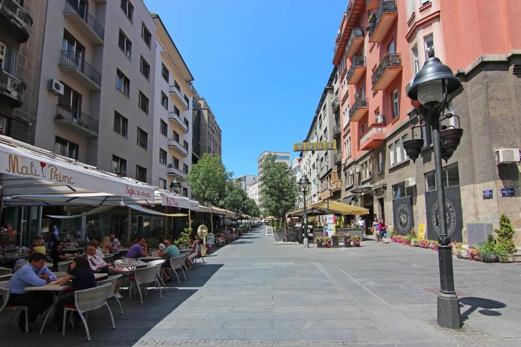 Central Apartments Belgrad Rum bild