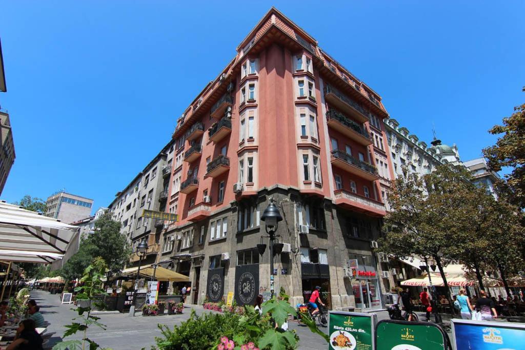 Central Apartments Belgrad Rum bild