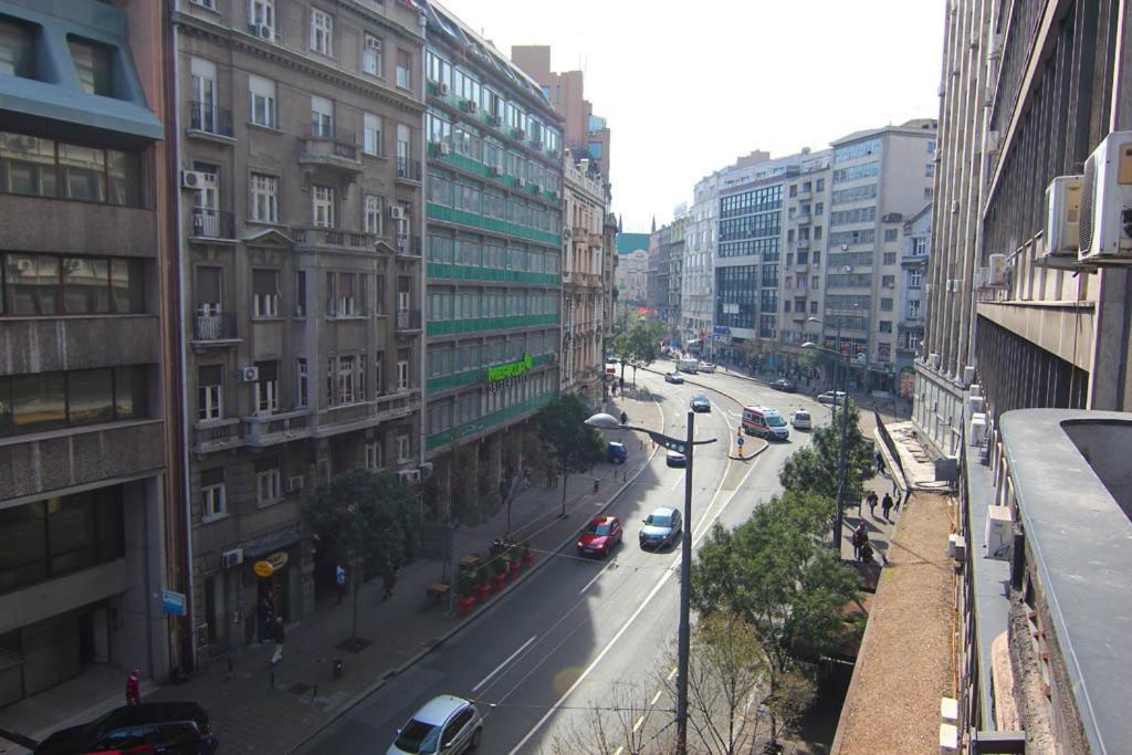 Central Apartments Belgrad Rum bild