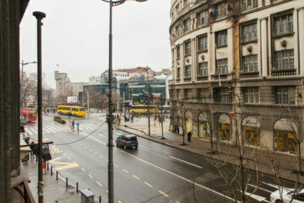 Central Apartments Belgrad Exteriör bild