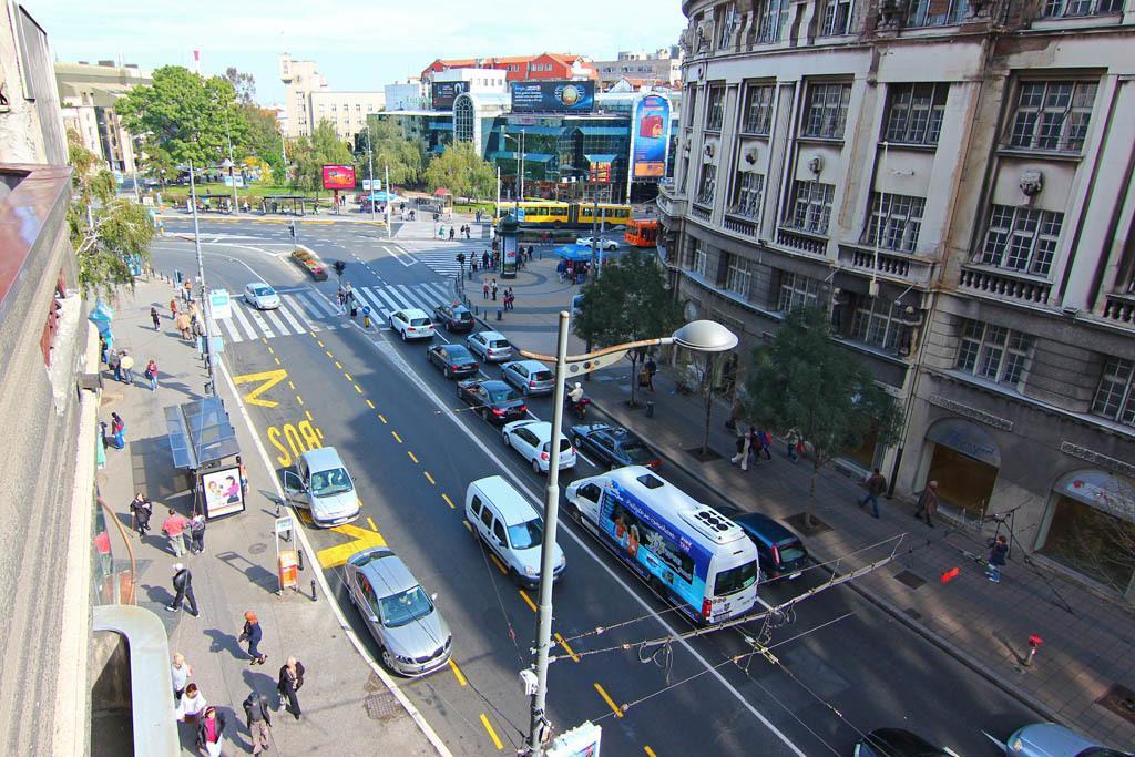 Central Apartments Belgrad Rum bild