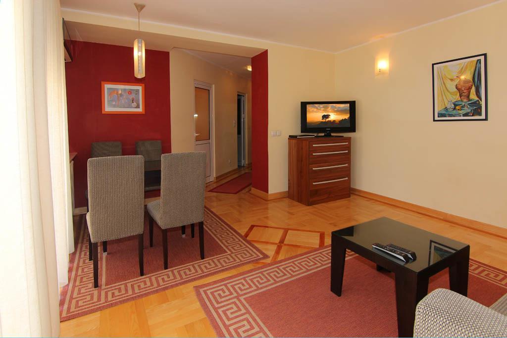 Central Apartments Belgrad Rum bild